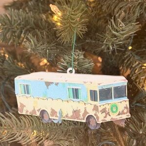 Vintage 1981 Camper Holiday Ornament